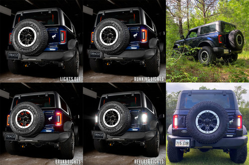 ORACLE Bronco Flush Style LED Tail Lights (2021-2023)
