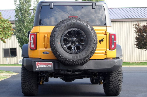 Flowmaster Bronco 2.3L/2.7L Outlaw Axle-Back Exhaust Kit (2021-2023)