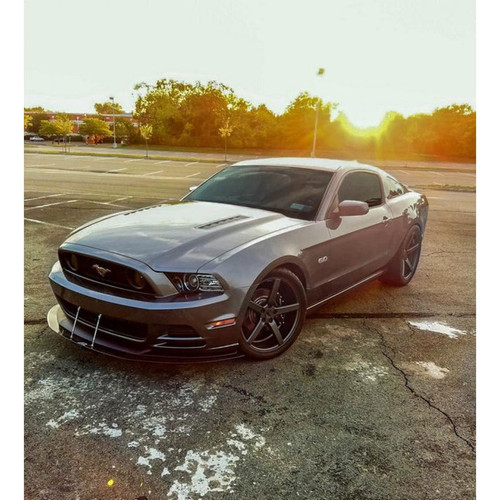 APR Performance Mustang w/ Roush Lip Carbon Fiber Wind Splitter With Rods (2013-2014)