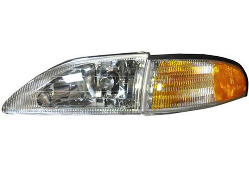 PDI Mustang Cobra Style Headlights - Clear (1994-1998)