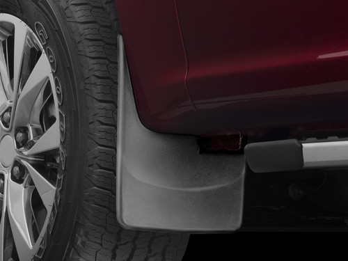 Weathertech F-150 No Drill Front & Rear Mudflaps - Black (2015-2020)