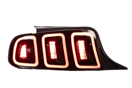 Winjet Mustang Euro Style Clear Tail Lights (2011-2014)