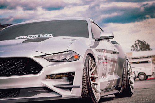 AlphaRex Mustang/Mach 1 NOVA-Series MK II LED Projector Headlights - Black (2018-2023)