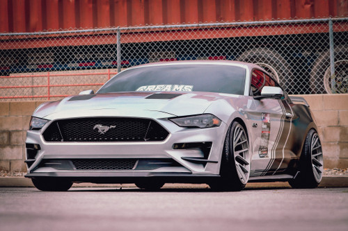 AlphaRex Mustang/Mach 1 NOVA-Series MK II LED Projector Headlights - Black (2018-2023)