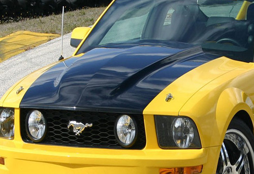 Steeda Mustang Ultralite Full Cowl Induction Hood (2005-2009)