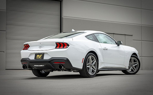 MagnaFlow Mustang EcoBoost Competition Series Cat-Back - Black Chrome Tips (2024-2026)