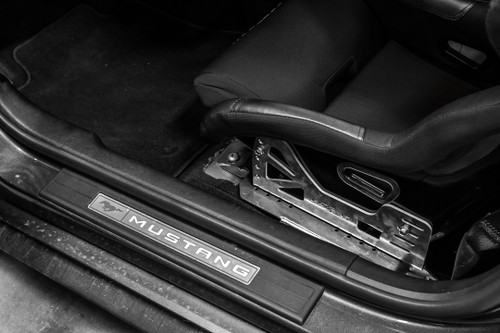 Fathouse Performance Mustang Bolt-in Fixed Back Seat Mount - Momo, Sparco, Recaro (2015-2026)