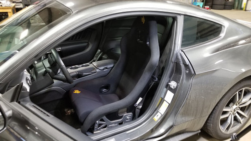 Fathouse Performance Mustang Bolt-in Fixed Back Seat Mount - Momo, Sparco, Recaro (2015-2026)