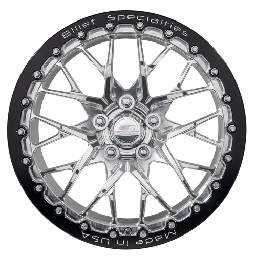 Billet Specialties Mustang Redline Polished Rear Wheel - 17x10 (2015-2026)