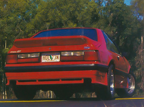 Steeda GT Premium Decklid Vinyl Decal