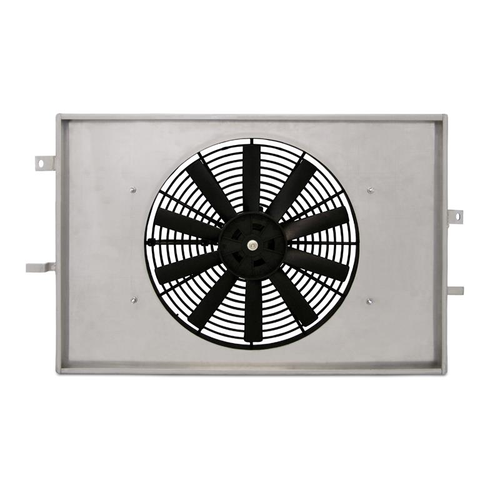 Mishimoto Mustang Aluminum Fan Shroud - Polished (1997-2004)