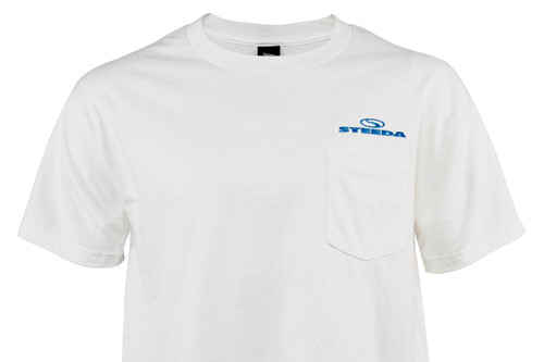 Steeda White Pocket T-Shirt