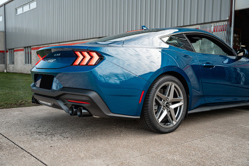 Corsa Mustang GT Coupe Xtreme Active Cat-Back Exhaust - Black Straight Tips (2024-2026)