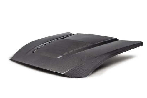 Anderson Composites Mustang Type-GT5 Double Sided Carbon Fiber Hood (2024-2026)