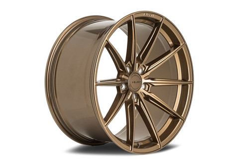 Velgen Wheels Mustang VF10 Gloss Bronze Square Wheel & Tire Package - 20x10 (2015-2023)