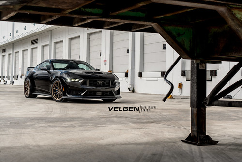 Velgen Wheels Mustang VF10 Gloss Bronze Square Wheel & Tire Package - 20x10 (2015-2023)