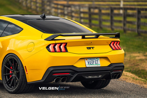 Velgen Wheels Mustang VF10 Gloss Black Square Wheel & Tire Package - 20x10 (2015-2023)