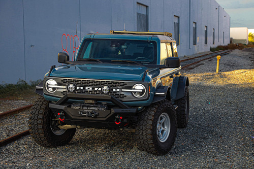 Attica 4x4 Bronco Frontier Front Fender Flares w/ LEDs (2021-2023)