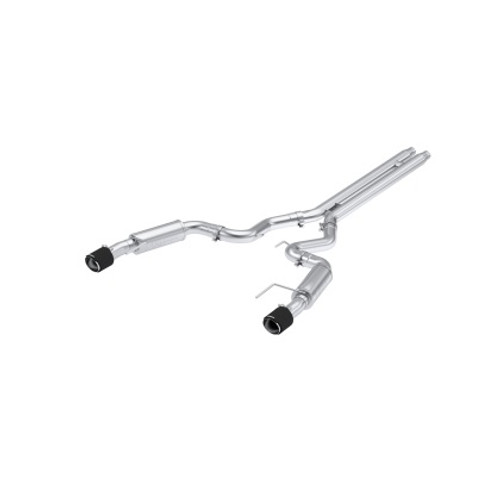 MBRP Mustang GT Armor Pro Series Cat-Back Exhaust - Street Version (2024+)