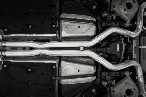 MBRP Mustang GT Armor Lite Series Quad Tip Cat-Back Exhaust - Race Version (2024-2026)