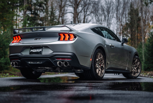 MBRP Mustang GT Armor Pro Series Quad Tip Cat-Back Exhaust - Race Version (2024-2026)