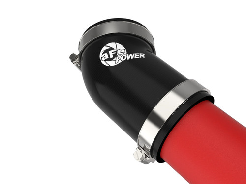 aFe Explorer 3.0L BladeRunner Aluminum Hot and Cold Charge Pipe Kit - Red (2022-2023)