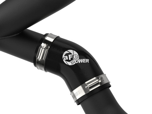 aFe Explorer 3.0L BladeRunner 2-1/4" Aluminum Hot Charge Pipe Kit - Black (2020-2021)