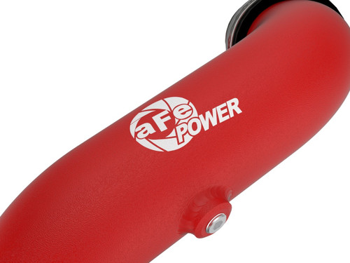 aFe Explorer 3.0L BladeRunner 2-1/4" Aluminum Hot Charge Pipe Kit - Red (2020-2021)