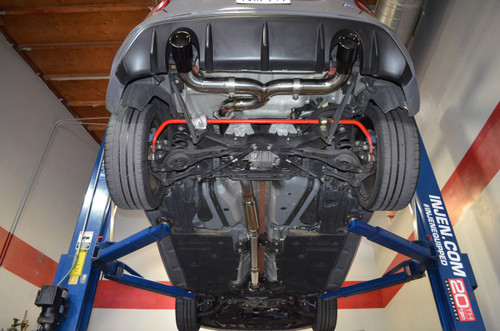 Injen Focus RS Performance Exhaust System - Black Chrome Tips (2016-2018)