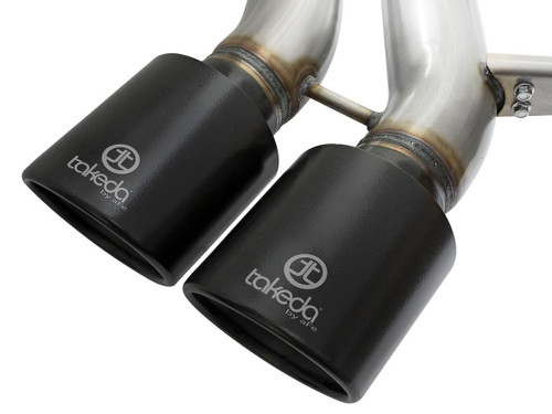 Takeda Focus ST 3" Cat-Back Exhaust System - Black Tips (2013-2018)
