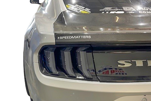 Steeda #SPEEDMATTERS Decal - Silver