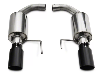 Pypes Mustang V6/EcoBoost Street Pro Touring Axle-Back Exhaust - Black (2015-2023)