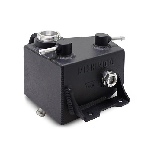 Mishimoto Mustang Aluminum Coolant Expansion Tank - Black (2024-2026)