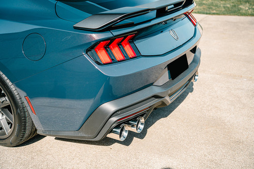 Corsa Mustang Dark Horse Sport Active Axle-Back Exhaust - Quad Straight-Cut Polished Tips (2024-2026)