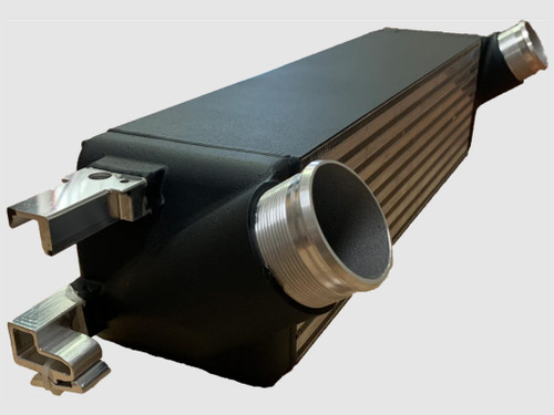 Fluidyne Mustang EcoBoost High-Performance Intercooler - Black (2015-2023)