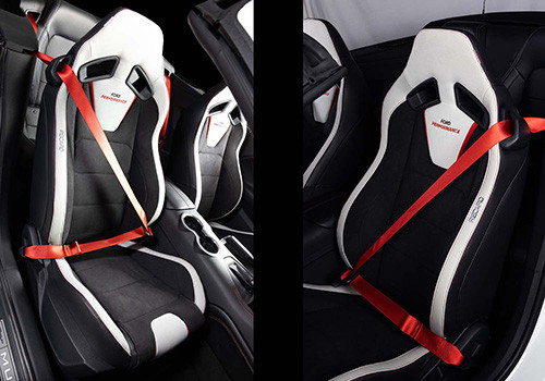 Ford Racing Mustang Logo Recaro Seat Set (2024-2026)