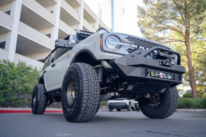 DV8 Bronco Fender Flare Deletes - Black (2021-2023)