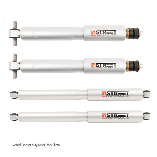 Belltech F-150 2WD Lowered Street Performance Shock Absorber Set, +1in to -3in F (2015-2020)