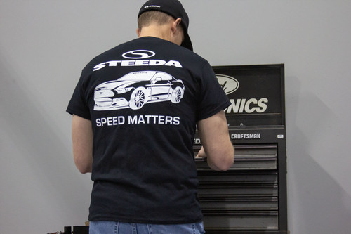Steeda Black Speed Matters T-Shirt