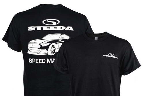 Steeda Black Speed Matters T-Shirt