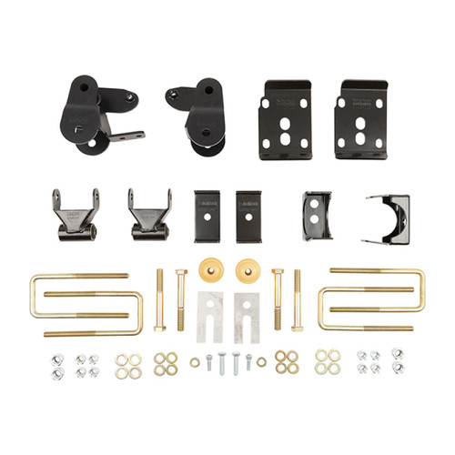 Belltech F-150 2WD/4WD Short Bed Drop Flip Kit, -4in Rear (2015-2020)