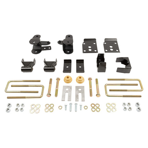 Belltech F-150 2WD/4WD Short Bed Drop Flip Kit, -4in Rear (2015-2020)