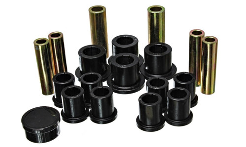 Energy Suspension F150 2WD/4WD Rear Leaf Spring Bushing Set - Black (2004-2006)