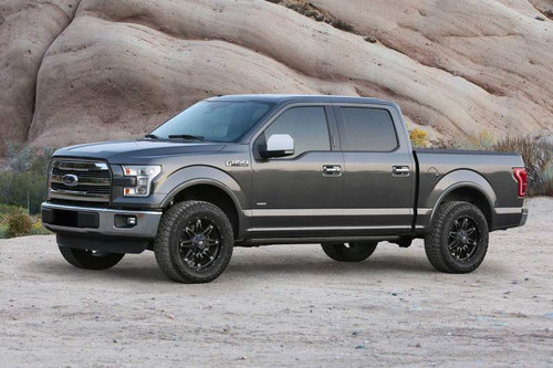 Fabtech F-150 4WD 2in Uniball UCA System w/Dirt Logic 2.5 Coilovers & Rear Dirt Logic 2.25 Shocks (2015-2020)