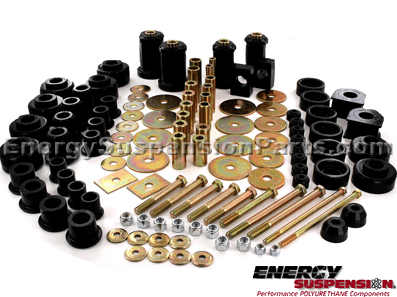 Energy Suspension F-150/F-250 4WD Black Hyper-flex Master Bushing Set (1997-2003 F-150, 1997-1998 F-250)