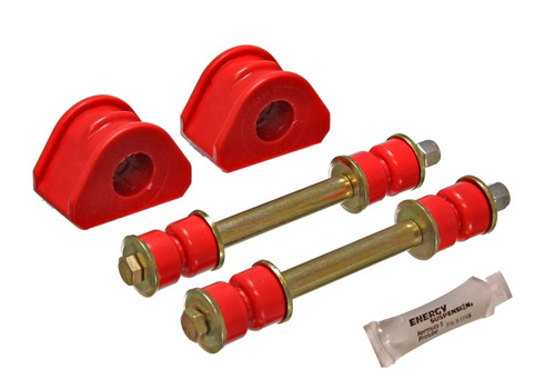 Energy Suspension F-150/F-250 4WD Light Duty Front Sway Bar Bushings w/ End Links - Red (1997-2003 F-150, 1997-1998 F-250)