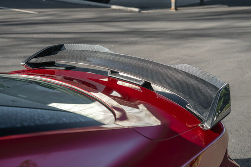 FFP Mustang Carbon Fiber Dark Horse Handling Package Spoiler w/ Gurney Flap (2024-2026)