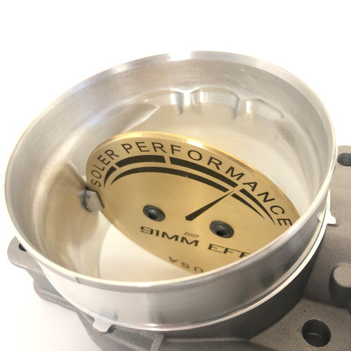 Soler Performance Mustang GT350 5.2l 87MM Throttle Body - 91mm Eff. (2015-2020)