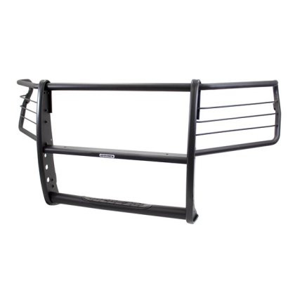 Go Rhino F-150 3100 Series StepGuard Center Grille + Brush Guards - Textured Black (2021-2024)