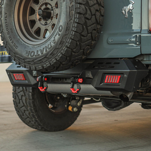 Attica 4x4 Bronco Terra Series Rear Bumper - Standard (2021-2023)